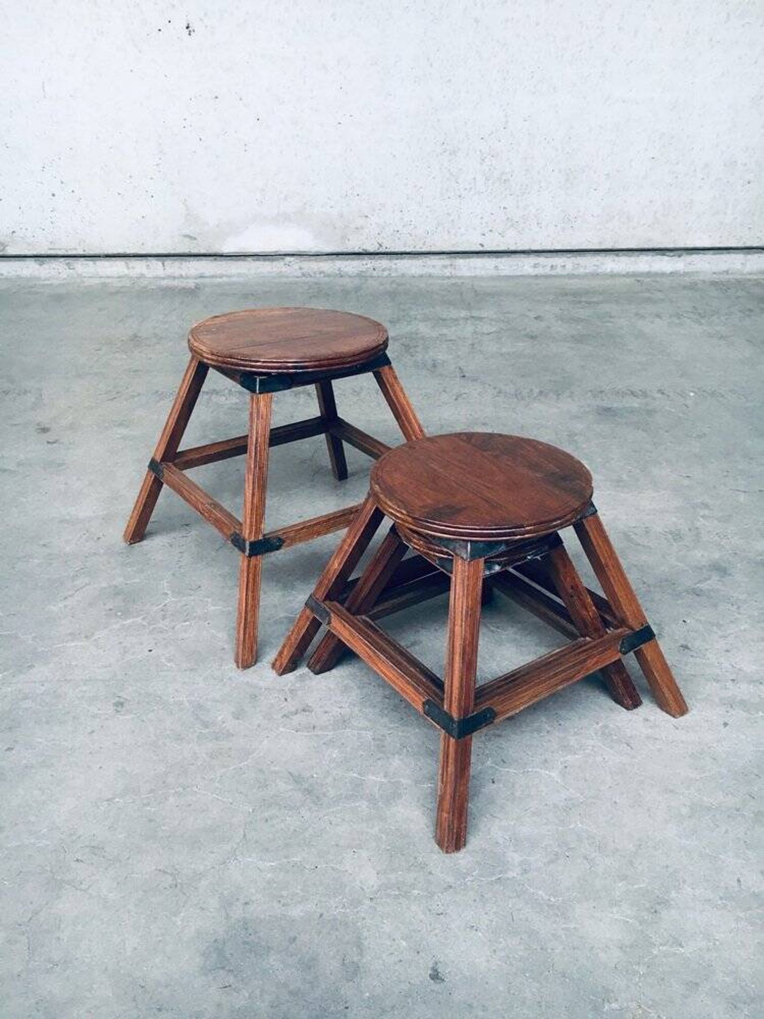 Wabi Sabi Nesting Tables, France, 1950s, Set of 3