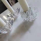 Set of candlesticks from the 70s.