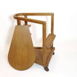 Guillerme et Chambron, serving trolley with removable tray, Votre Maison, 1960s.