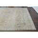 1970s Vintage Persian Handmade Wool Cotton Orange Area Rug 246x345