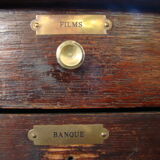 Furniture business multi-tiroirs oak vintage 50