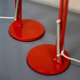 Danish Red Table Lamp by Lyskær Belysning