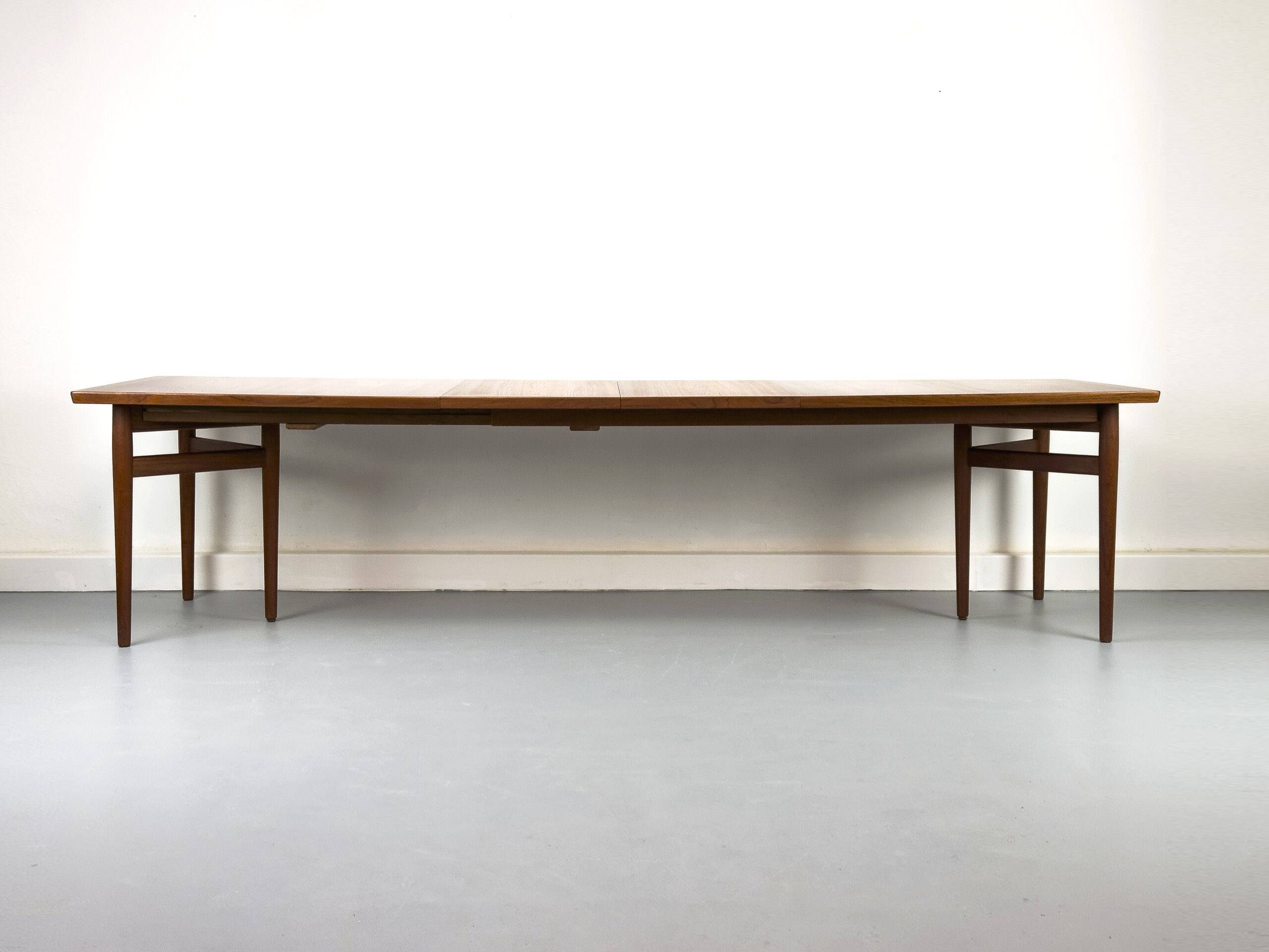 Model 201 Teak Dining Table by Arne Vodder for Sibast, 1960s