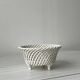 Bowl - braided salad bowl in French ceramic