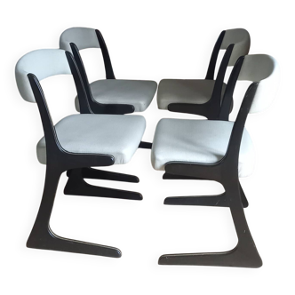 Set of 4 Baumann Kangaroo Chairs