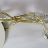 Lampe de table vintage blanche Leucos