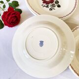 Soup plates, Germaine pattern, Badonviller