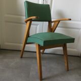 Vintage 50s bridge chair