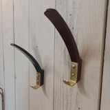 10 hooks, KM Austria, bakelite and brass