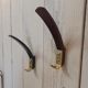 10 hooks, KM Austria, bakelite and brass