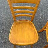 Suite of 4 Dutch bistro chairs