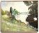 Bridge over the Seine towards Marly, Oil on Panel, M. Tassart. Around 1955. K