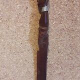 Set of 3 cutlery made of raw exotic wood from Kenya