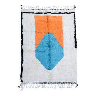 Tapis berbère fait main traditionnelle 250cmx150cm