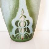 Painted Art Deco vase, 29.5 cm