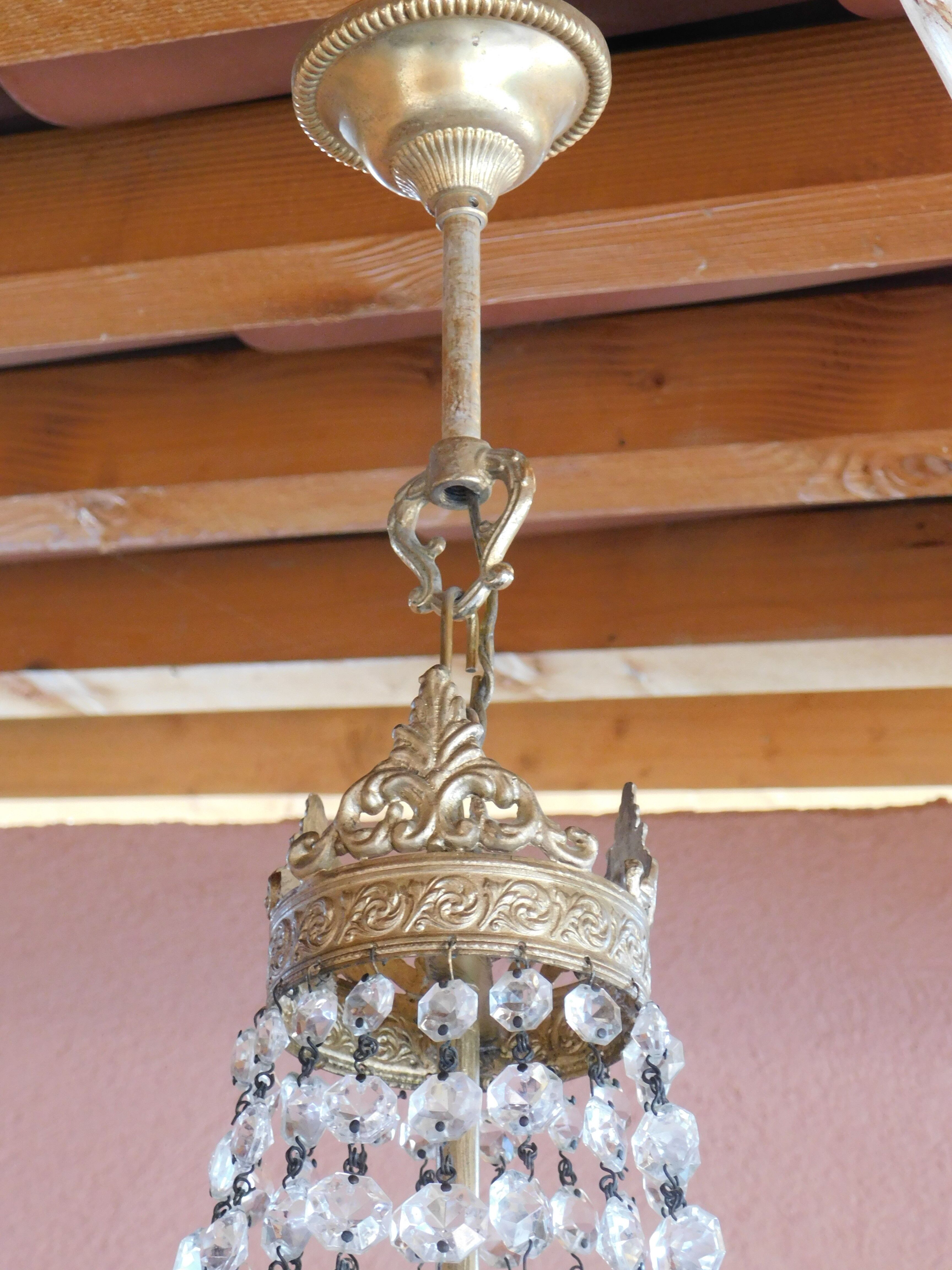Hot air balloon chandelier - 25 cm
