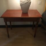 Table écritoire avec tiroir en merisier