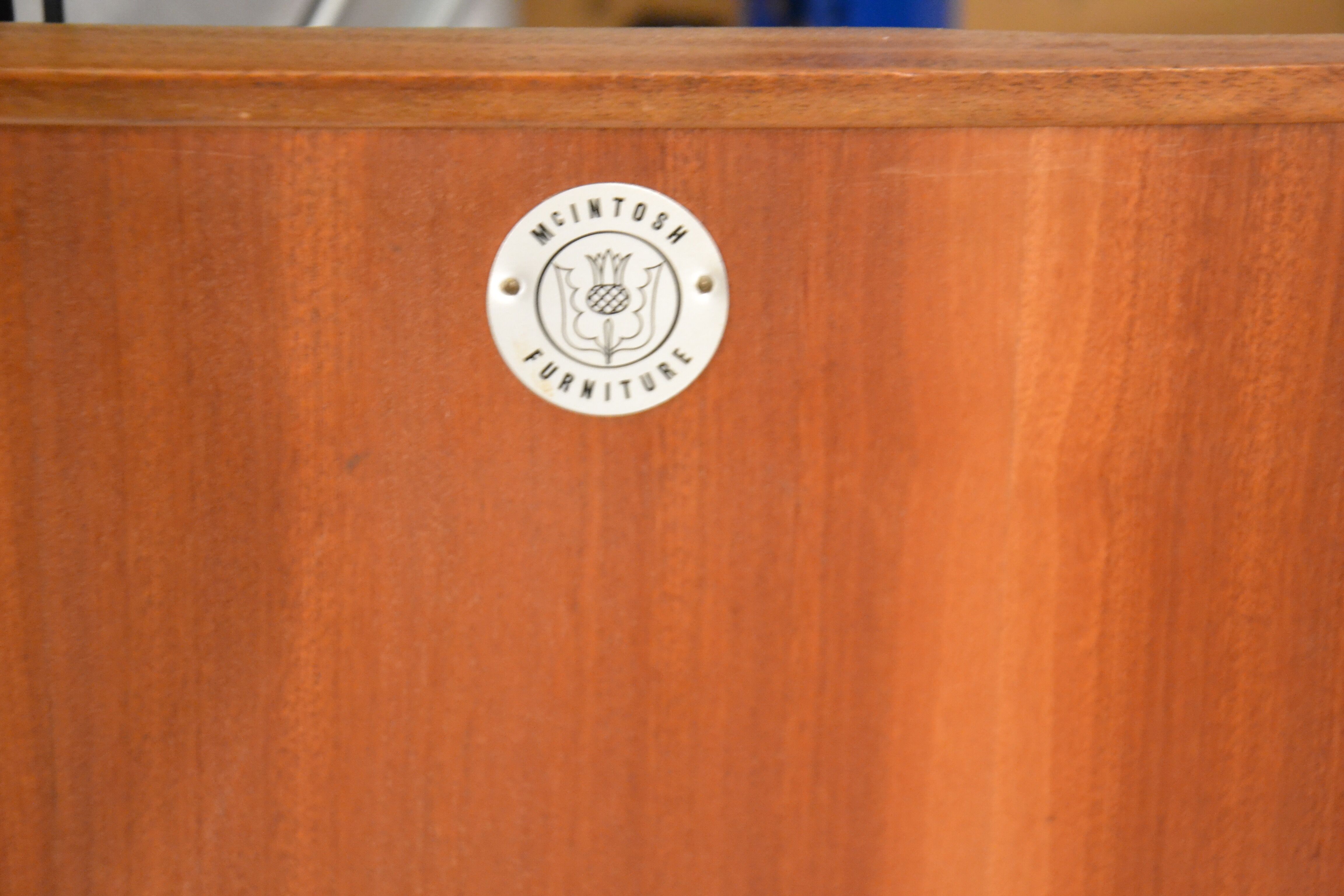 Library showcase scandinavian teak McIntosh