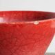 Cracked "Sang de Boeuf" bowl, glazed, early 20th century