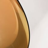 Space Age Brown Ufo Lamp from Guzzini, 1970s