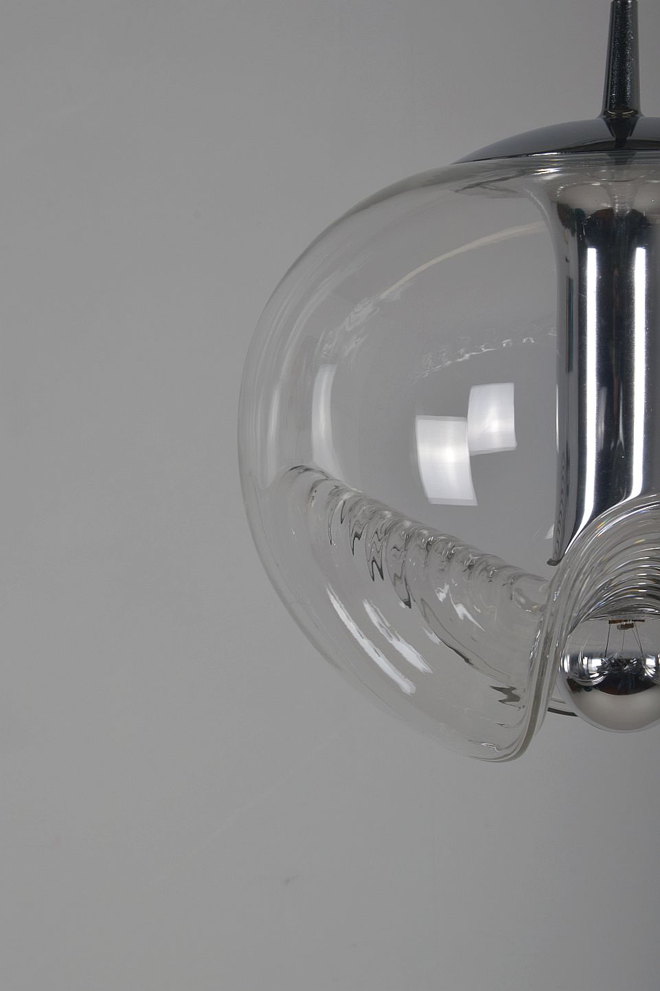 Peill & Putzler 'Futura' or 'Wave' pendant lamp, 1974