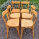 6 chaises Baumann n°55, années 50