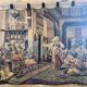Oriental tapestry hanging