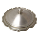 Antique silver-plated vegetable dish, tableware