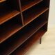 Mahogany bookcase, Danish design, 1970s, manufacturer: Omann Jun