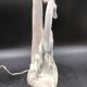 VERY RARE Biche LLADRO Spain Porcelain Table Lamp circa 1970