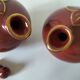 Two small pouring bottles Röd Rubin