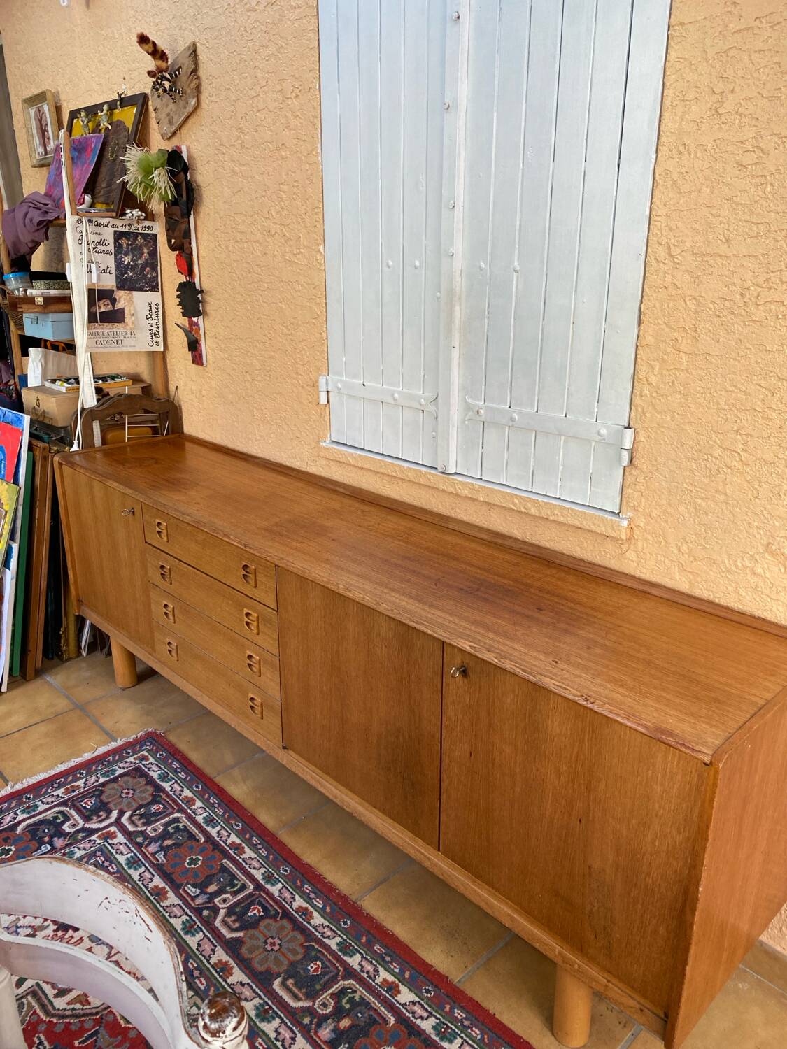 Vintage Scandinavian sideboard from the 60s