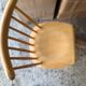 Set de 4 chaises "Pinnstol" en hêtre Suède 1960