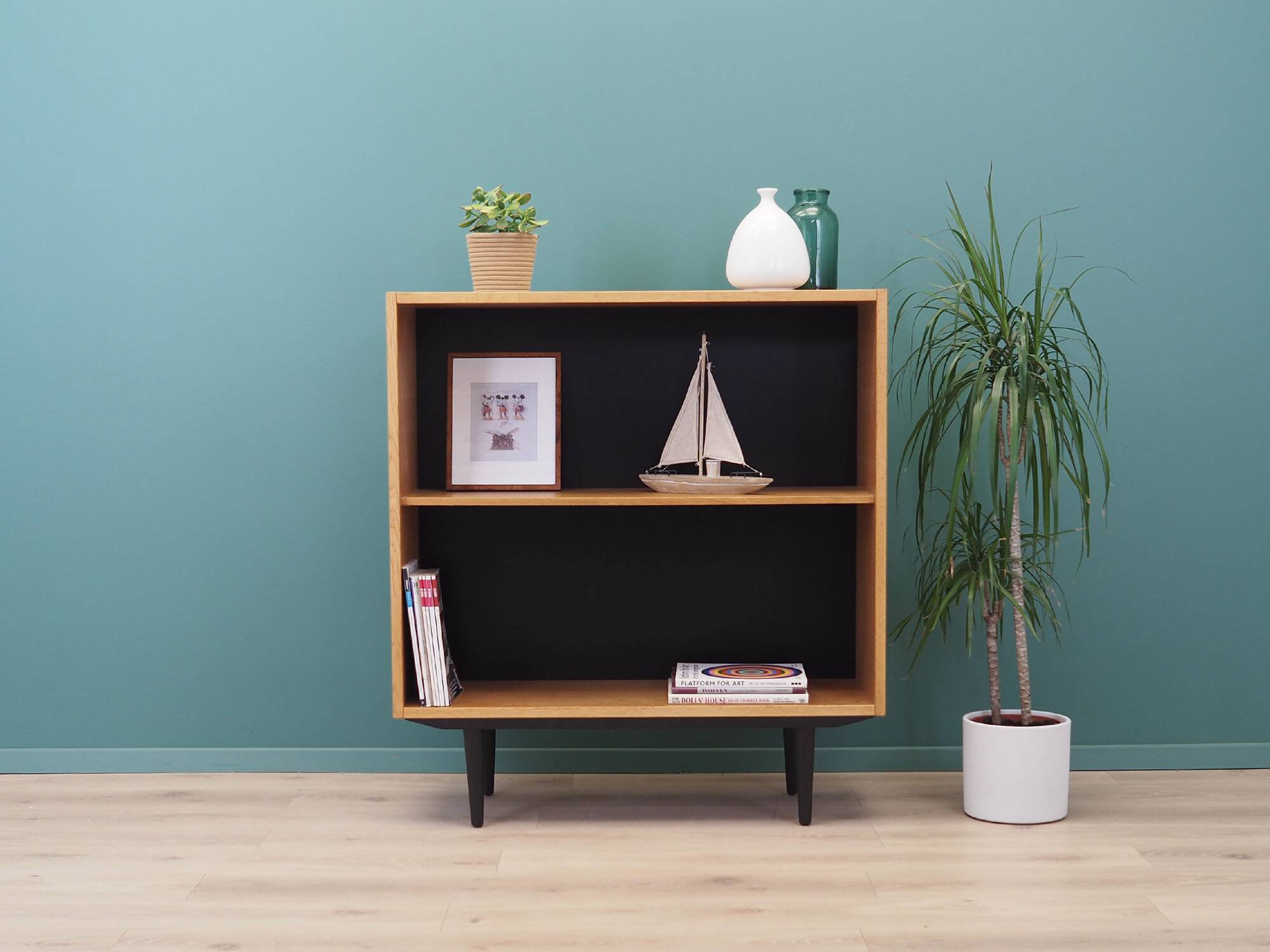 Ash bookcase, Danish design, 1970s, production: Denmark