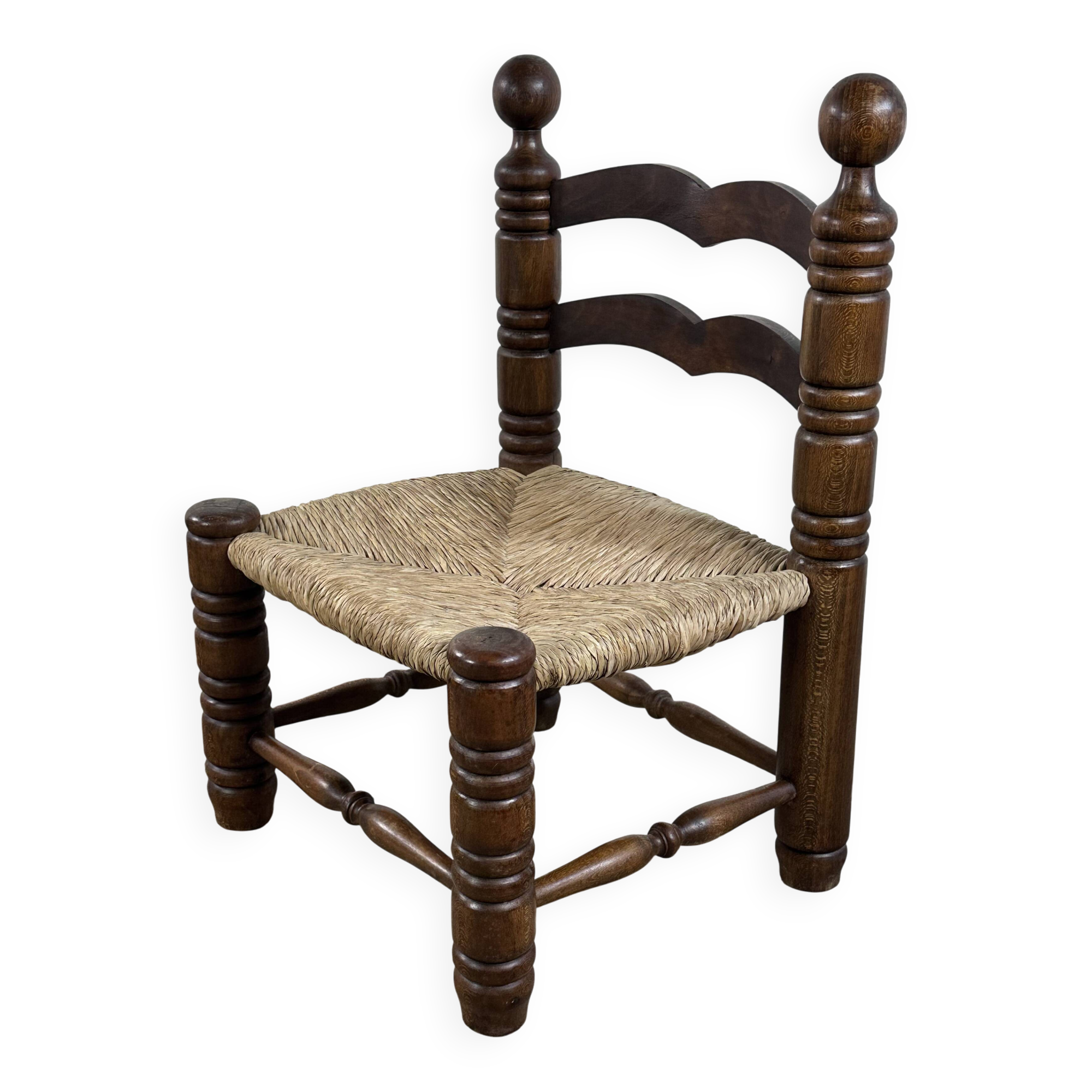 low chairs  Dudouyt style 1950