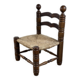 low chairs  Dudouyt style 1950