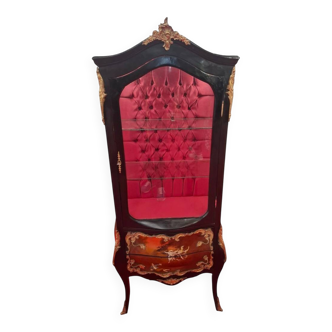 Vitrine de style Louis XV