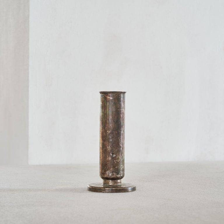 Patinated Soliflore vase by Gio Ponti for Arthur Krupp Milano, 1930s.