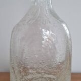 Biot bubble glass bottle