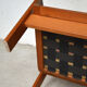 Pair of Danish teak armchairs and footrests, 1960