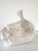 Vase design ceramic effect crumpled paper