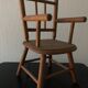 Wooden chair for dolls, early 20th century