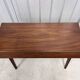 Swedish Console Table with Two Drawers in Dark Teak by G&T, 1960s