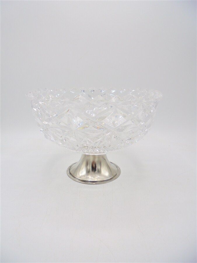Crystal fruit bowl