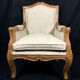 Fauteuil d'enfant de style Louis XV des années 40