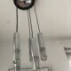 Vintage waterfall pendant lamp by Schmal & Schulz