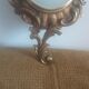 Bronze wall mirror - vintage