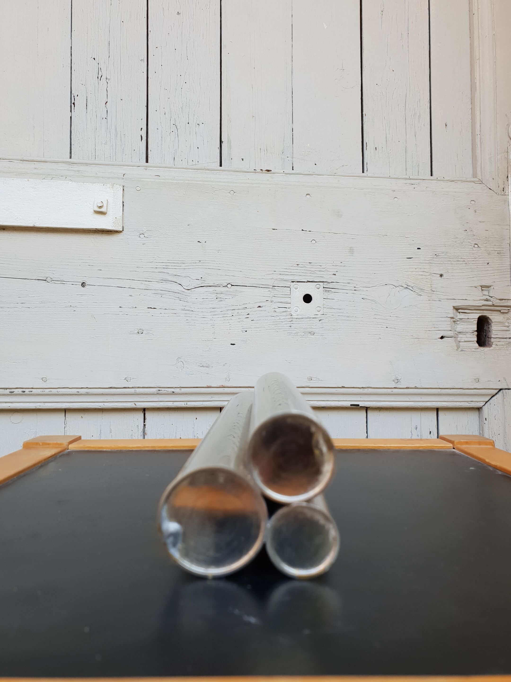 Silver metal soliflore 1970