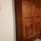 Old cabinet pegged with many drawers
