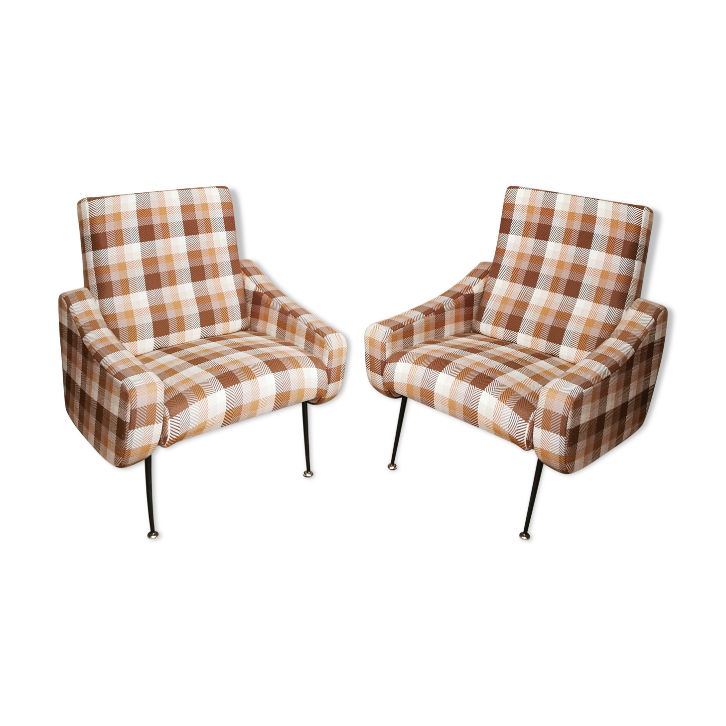 Pair of vintage armchairs